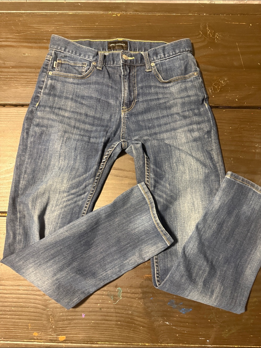 Classic Slim Men's Jeans in Medium Blue